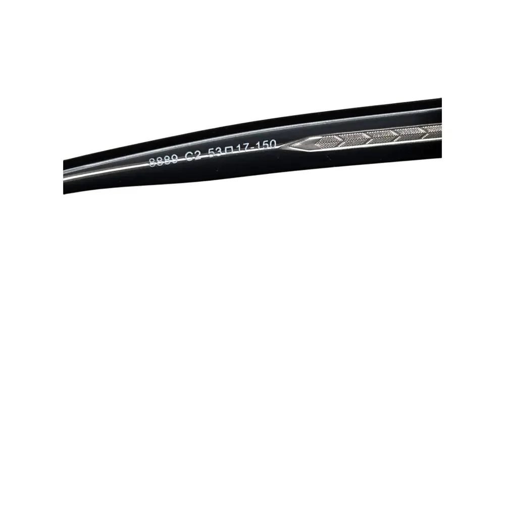 Unbranded Black and Brown Rectangular Sunglasses